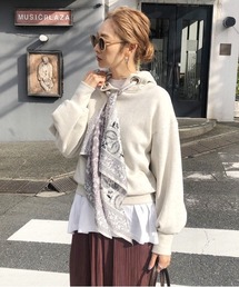 Ameri | SCARF EGG HOODIE(パーカー)