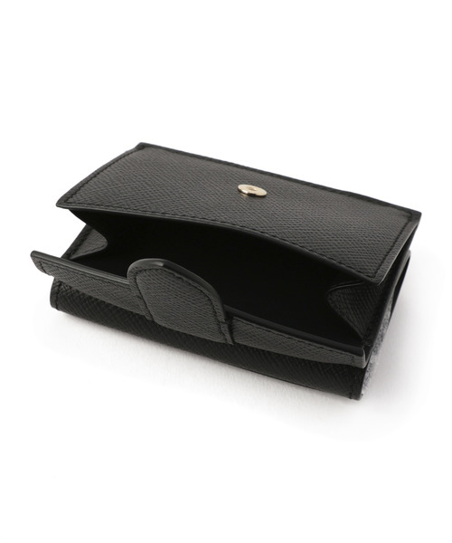 【極美品】SMYTHSON PANAMA ミニウォレット 三つ折り財布 本革 Smythson（スマイソン） 財布 ミニ財布 三つ折り パナマ コンパクト