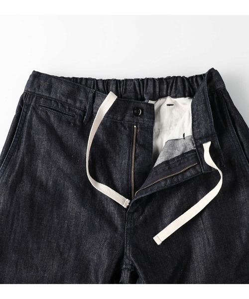 BACK NUMBER（バックナンバー）の「【BACK NUMBER】麻デニムイージー（その他パンツ・メンズ・ノンウォッシュ/ホワイト/ダークインディゴブルー・M/L/XL/S）」の6枚目の写真