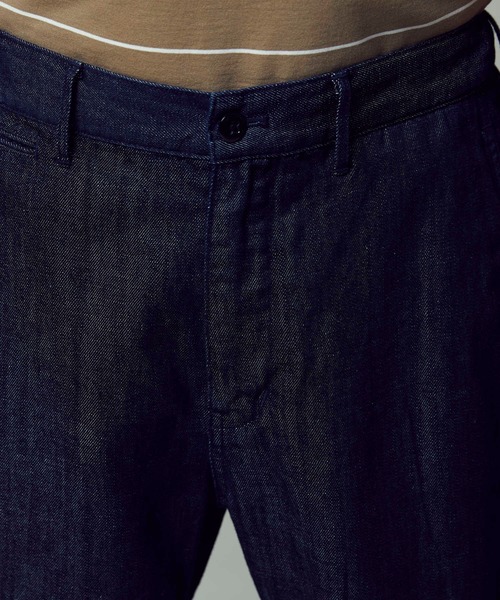 BACK NUMBER（バックナンバー）の「【BACK NUMBER】麻デニムイージー（その他パンツ・メンズ・ノンウォッシュ/ホワイト/ダークインディゴブルー・M/L/XL/S）」の5枚目の写真