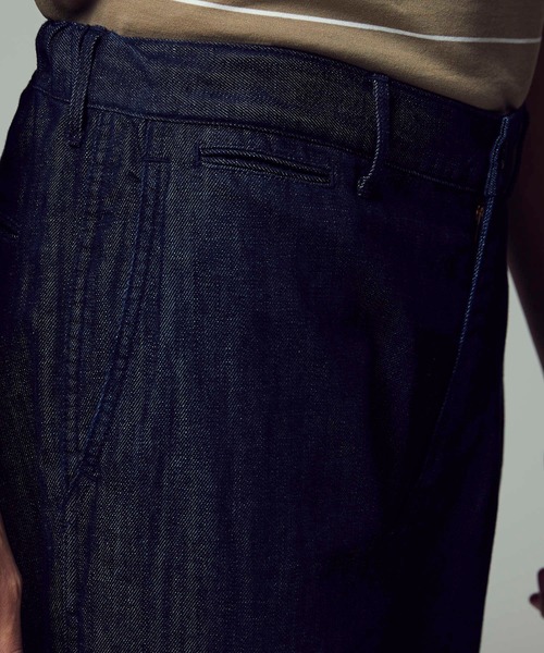 BACK NUMBER（バックナンバー）の「【BACK NUMBER】麻デニムイージー（その他パンツ・メンズ・ノンウォッシュ/ホワイト/ダークインディゴブルー・M/L/XL/S）」の13枚目の写真