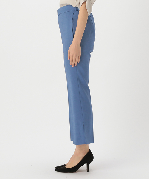 Tiara（ティアラ）の「センタープレスフレアパンツ（その他パンツ・レディース・ブラック/グレー系その他/ブラウン/サックスブルー・S/L/M）」の5枚目の写真