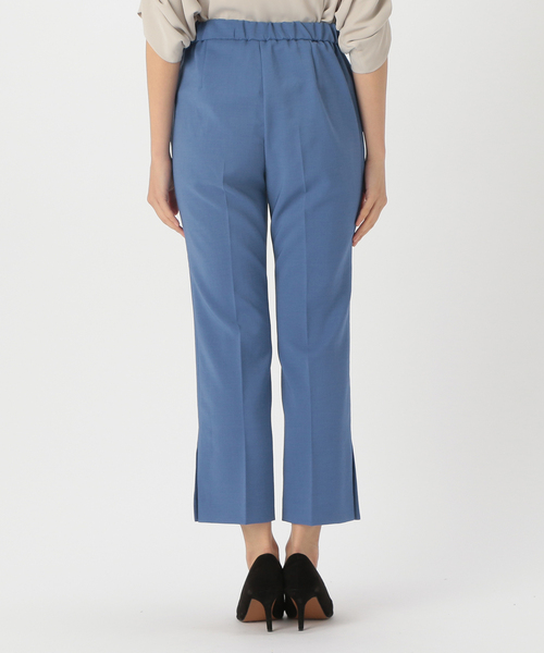 Tiara（ティアラ）の「センタープレスフレアパンツ（その他パンツ・レディース・ブラック/グレー系その他/ブラウン/サックスブルー・S/L/M）」の6枚目の写真