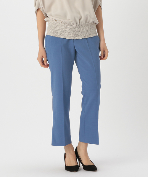 Tiara（ティアラ）の「センタープレスフレアパンツ（その他パンツ・レディース・ブラック/グレー系その他/ブラウン/サックスブルー・S/L/M）」の15枚目の写真