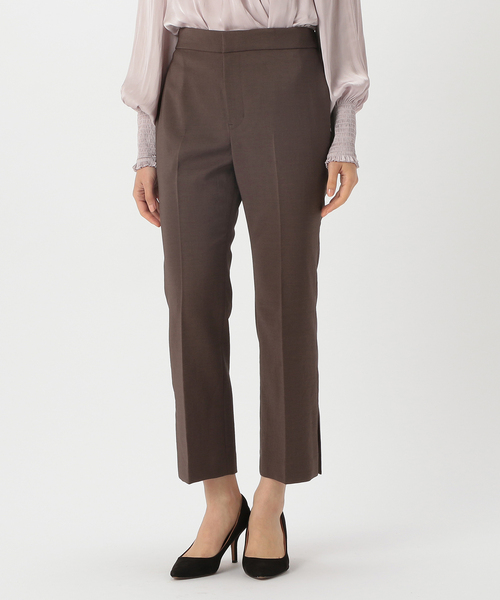 Tiara（ティアラ）の「センタープレスフレアパンツ（その他パンツ・レディース・ブラック/グレー系その他/ブラウン/サックスブルー・S/L/M）」の17枚目の写真