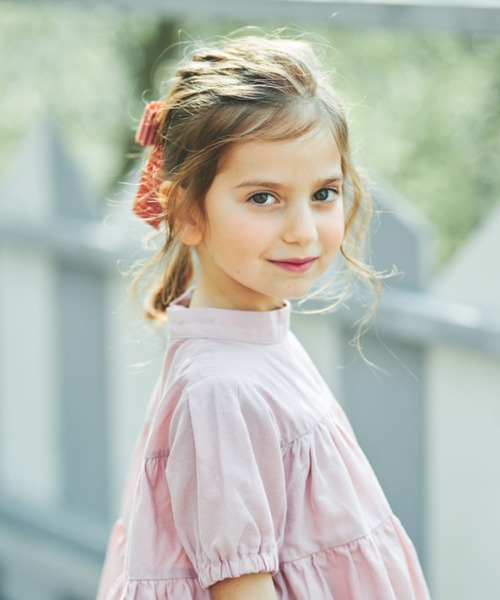 BRANSHES(ブランシェス)の「ティアードチュニック(チュニック・キッズ・ブラック/ブラウン/ピンク/ライトグリーン・90cm/110cm/100cm/120cm/130cm/140cm/150cm)」の15枚目の写真