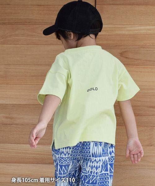 coen(コーエン)の「【coen キッズ / ジュニア】GOOD OL メッセージロゴTシャツ(Tシャツ/カットソー・キッズ・モカ/イエロー/パープル/ホワイト・100/120/150/110/130/140)」の12枚目の写真