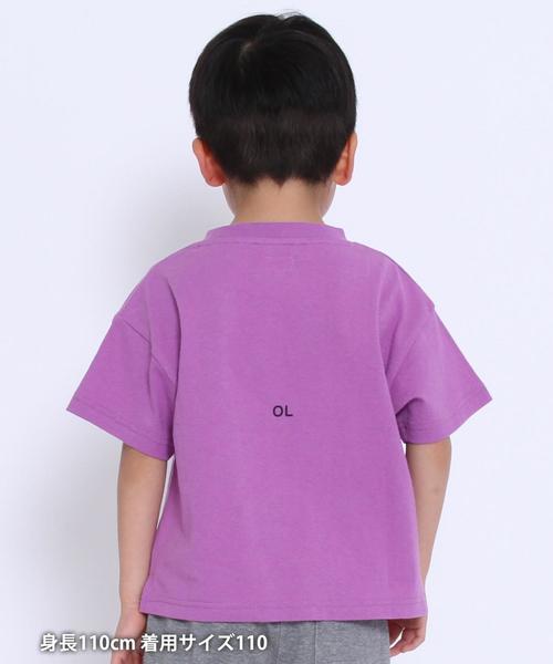 coen(コーエン)の「【coen キッズ / ジュニア】GOOD OL メッセージロゴTシャツ(Tシャツ/カットソー・キッズ・モカ/イエロー/パープル/ホワイト・100/120/150/110/130/140)」の6枚目の写真