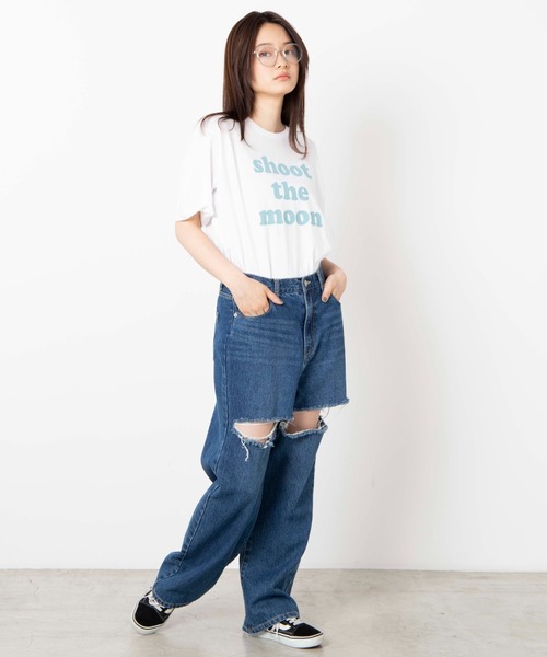 WEGO（ウィゴー）の「WEGO/カラーロゴプリントTシャツ（Tシャツ/カットソー・レディース・ホワイト系その他/ホワイト・SMALL/LARGE/MEDIUM）」の13枚目の写真