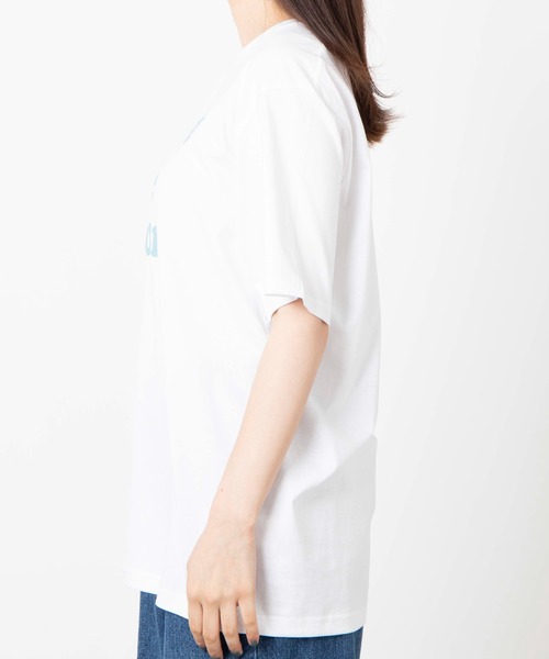 WEGO（ウィゴー）の「WEGO/カラーロゴプリントTシャツ（Tシャツ/カットソー・レディース・ホワイト系その他/ホワイト・SMALL/LARGE/MEDIUM）」の10枚目の写真