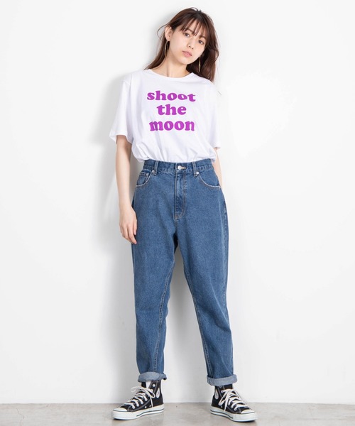 WEGO（ウィゴー）の「WEGO/カラーロゴプリントTシャツ（Tシャツ/カットソー・レディース・ホワイト系その他/ホワイト・SMALL/LARGE/MEDIUM）」の7枚目の写真