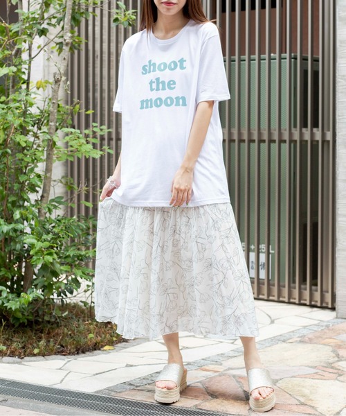 WEGO（ウィゴー）の「WEGO/カラーロゴプリントTシャツ（Tシャツ/カットソー・レディース・ホワイト系その他/ホワイト・SMALL/LARGE/MEDIUM）」の16枚目の写真