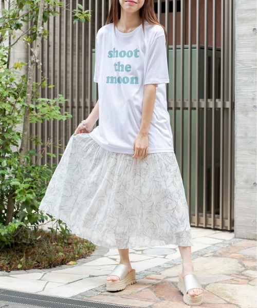 WEGO（ウィゴー）の「WEGO/カラーロゴプリントTシャツ（Tシャツ/カットソー・レディース・ホワイト系その他/ホワイト・SMALL/LARGE/MEDIUM）」の17枚目の写真