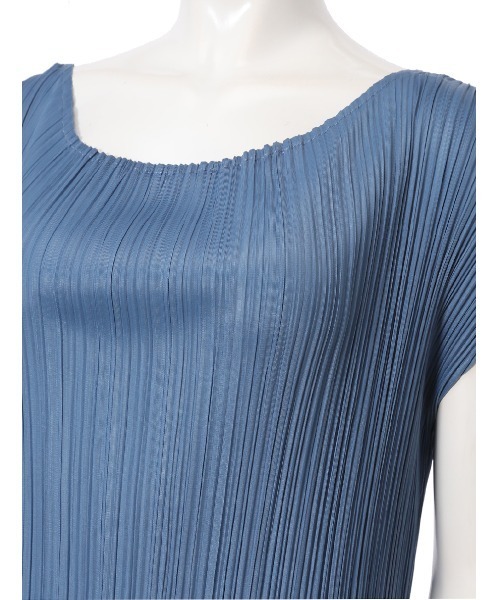 fifth（フィフス）の「シャイニープリーツワンピース（ワンピース・レディース・グレー/ブルー・MEDIUM）」の6枚目の写真