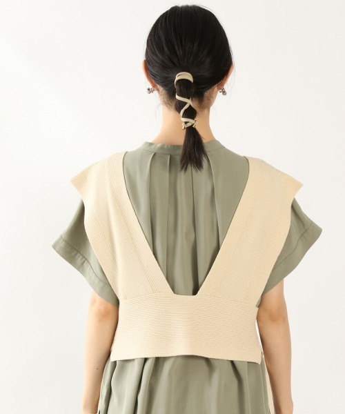 LOWRYS FARM(ローリーズファーム)の「サイドムスビビスチェ 892447(ベスト・レディース・ホワイト/ブラック/グリーン・FREE)」の17枚目の写真