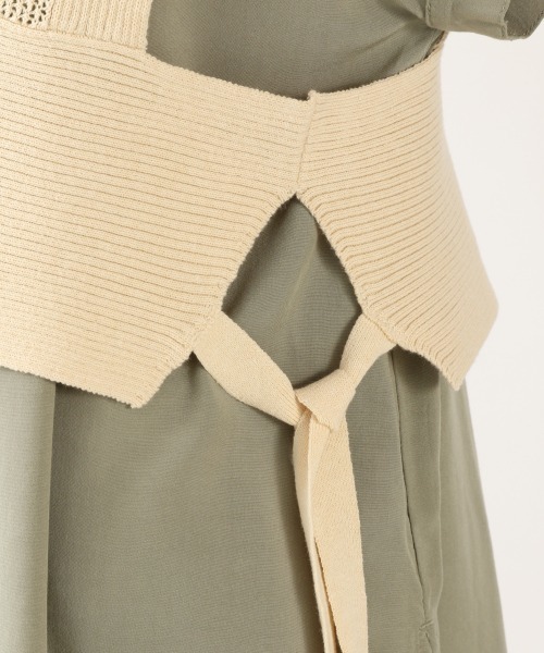 LOWRYS FARM(ローリーズファーム)の「サイドムスビビスチェ 892447(ベスト・レディース・ホワイト/ブラック/グリーン・FREE)」の20枚目の写真