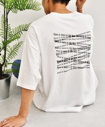 Adoon plain | 【kutir black】アソートロゴビックＴシャツ(Tシャツ/カットソー)