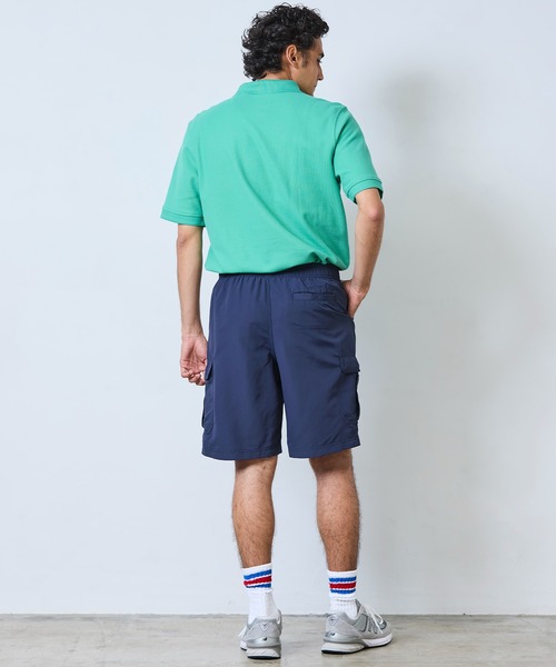 L.L.Bean(エルエルビーン)の「プレミアム・ダブル・エル・ポロシャツ、半袖 カタディン・ロゴの刺繍入り ジャパン・フィット(ポロシャツ・メンズ・ブラック/ネイビー/ホワイト/グリーン/インディゴブルー/ブルー/ターコイズブルー/パープル/ライトブルー/ヘザーグレー/グリーン系・MEDIUM/X-LARGE/SMALL/LARGE/XX-LARGE)」の22枚目の写真