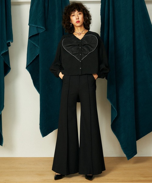 PAMEO POSE - 専用★PAMEO POSE Belted Peplum Blouse pameopose1119-27104-