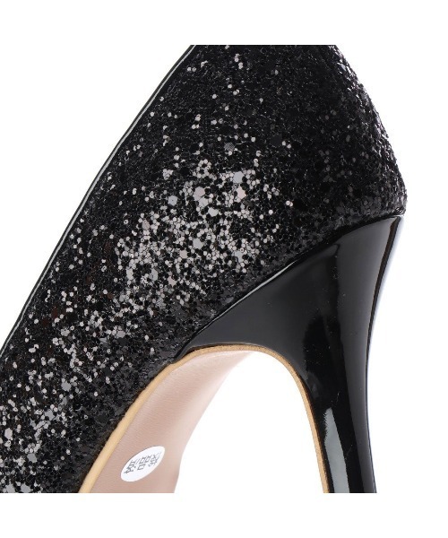 Miminy Piminy(ミミニー ピミニー)の「MiminyPiminy(ミミニー ピミニー) グリッターのポインテッドパンプス(パンプス・レディース・シルバー/ゴールド/ブラック・LL/M/L/S)」の19枚目の写真