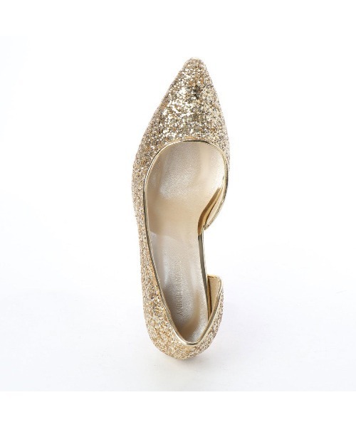 Miminy Piminy(ミミニー ピミニー)の「MiminyPiminy(ミミニー ピミニー) グリッターのポインテッドパンプス(パンプス・レディース・シルバー/ゴールド/ブラック・LL/M/L/S)」の18枚目の写真
