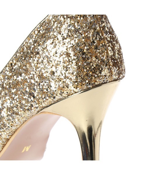 Miminy Piminy(ミミニー ピミニー)の「MiminyPiminy(ミミニー ピミニー) グリッターのポインテッドパンプス(パンプス・レディース・シルバー/ゴールド/ブラック・LL/M/L/S)」の21枚目の写真