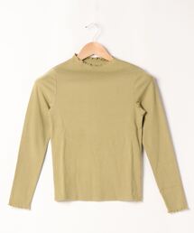earth music&ecology | 衿メローリブカットソー ＊(Tシャツ/カットソー)