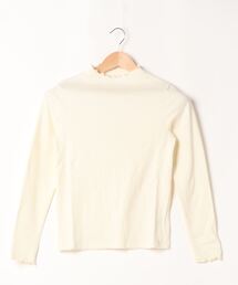 earth music&ecology | 衿メローリブカットソー ＊(Tシャツ/カットソー)