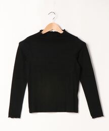 earth music&ecology | 衿メローリブカットソー ＊(Tシャツ/カットソー)