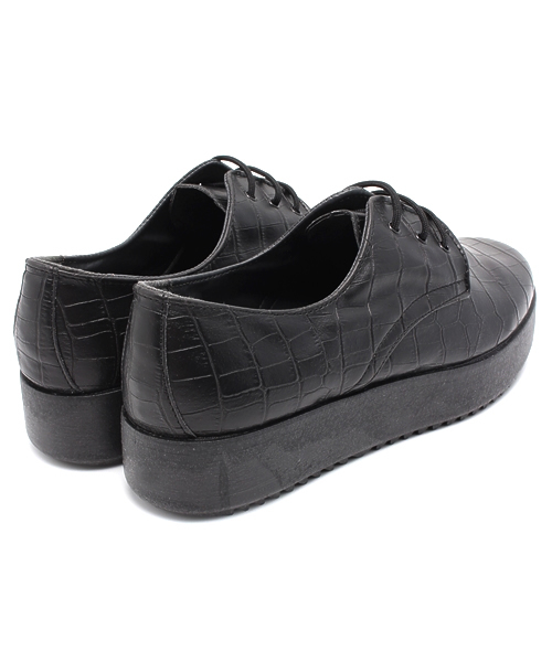 Kastane（カスタネ）の「【Kastane】厚底型押しシューズ（その他シューズ・レディース・ブラウン/ブラック・38/36/37）」の9枚目の写真