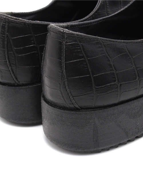 Kastane（カスタネ）の「【Kastane】厚底型押しシューズ（その他シューズ・レディース・ブラウン/ブラック・38/36/37）」の5枚目の写真