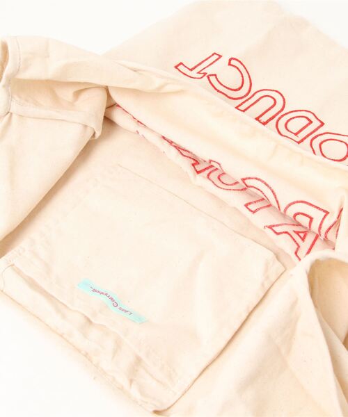 Lilas Campbell（リラキャンベル）の「Lilas Campbell　INDIAN friendly  ECO Bag（エコバッグ/サブバッグ・レディース・レッド/ブルー・FREE）」の12枚目の写真