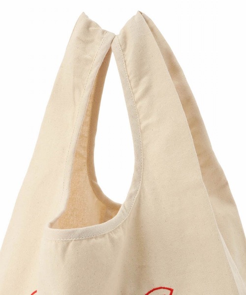 Lilas Campbell（リラキャンベル）の「Lilas Campbell　INDIAN friendly  ECO Bag（エコバッグ/サブバッグ・レディース・レッド/ブルー・FREE）」の6枚目の写真