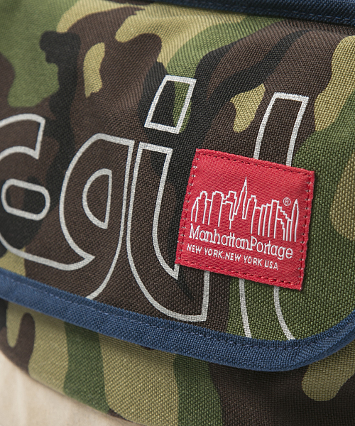 Manhattan Portage（マンハッタンポーテージ）の「【マンハッタンポーテージ / メッセンジャーバッグ】 X-girl×Manhattan Portage SMALL MESSENGER（メッセンジャーバッグ・レディース・カモフラージュ/ブラック・ONE SIZE）」の7枚目の写真