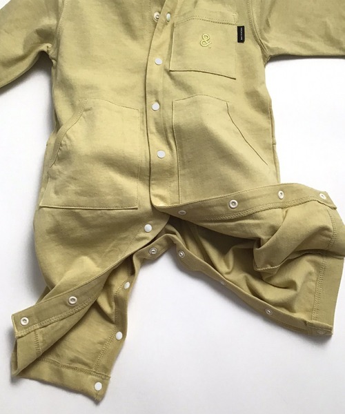 長袖 無地ロンパース OG FATIGUE L/S ROMPERS（ロンパース
