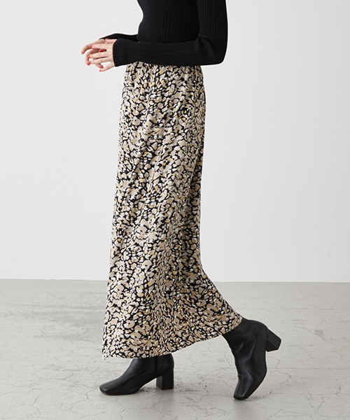 AZUL by moussy（アズールバイマウジー）の「LEOPARD PATTERN NARROW  