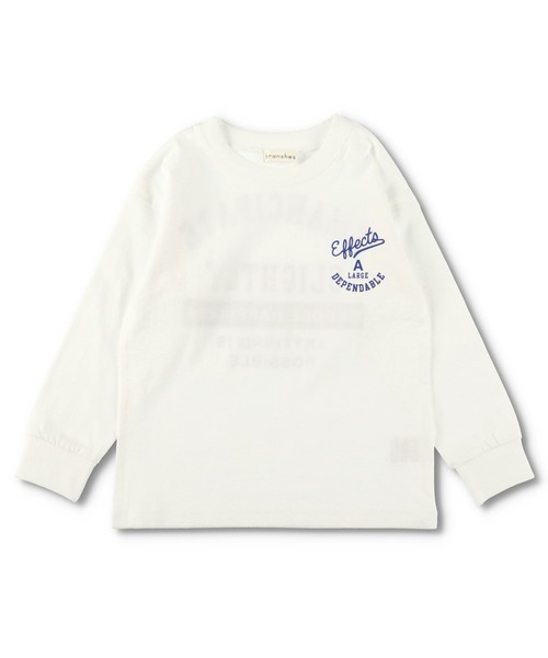 BRANSHES（ブランシェス）の「【WEB限定】袖口リブ長袖Tシャツ（Tシャツ/カットソー・キッズ・オフホワイト/ライトグリーン/ブルーグレー/カーキ/その他2/チャコールグレー/ベージュ/ライトベージュ/パープル/ブラック/その他1・100cm/130cm/150cm/110cm/120cm/140cm）」の12枚目の写真