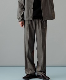 ADAM ET ROPE' | 【OGUZ】ワイドテーパードスラックス(スラックス)