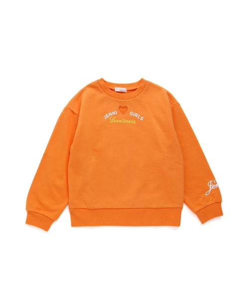 JENNI love（ジェニィラブ）の「デオドラントスイーツトレーナー（スウェット・キッズ・オレンジ/グリーン/ミント・130cm/140cm/150cm/160cm）」の11枚目の写真