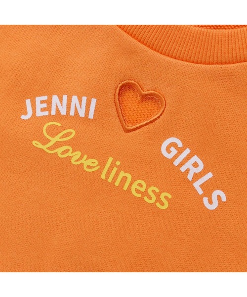 JENNI love（ジェニィラブ）の「デオドラントスイーツトレーナー（スウェット・キッズ・オレンジ/グリーン/ミント・130cm/140cm/150cm/160cm）」の21枚目の写真