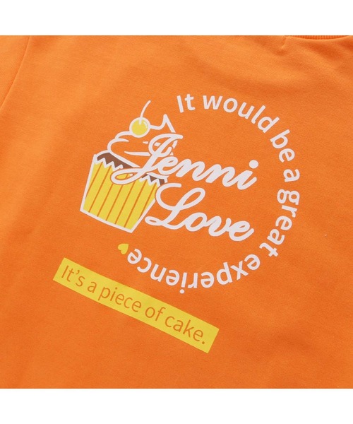 JENNI love（ジェニィラブ）の「デオドラントスイーツトレーナー（スウェット・キッズ・オレンジ/グリーン/ミント・130cm/140cm/150cm/160cm）」の14枚目の写真