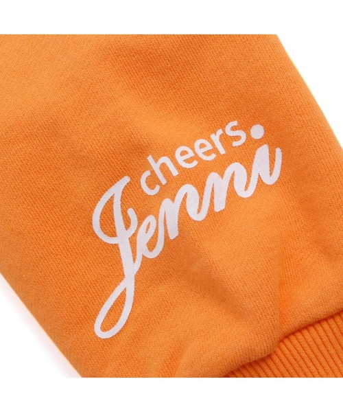JENNI love（ジェニィラブ）の「デオドラントスイーツトレーナー（スウェット・キッズ・オレンジ/グリーン/ミント・130cm/140cm/150cm/160cm）」の6枚目の写真