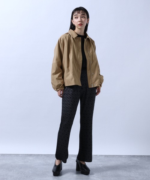 HARE（ハレ）の「ギャザーショートブルゾン(HARE)（ブルゾン
