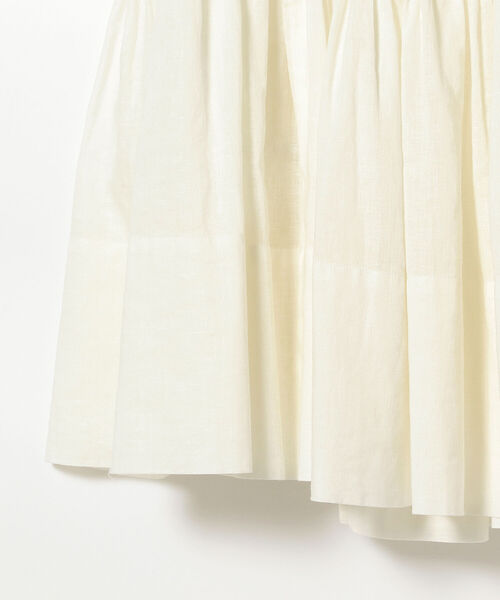 BEAMS BOY（ビームスボーイ）の「BEAMS BOY / コットン リネン カシュクール ノースリーブ（シャツ/ブラウス・レディース・ブラック/オフホワイト/ブラウン系その他・ONE SIZE）」の22枚目の写真