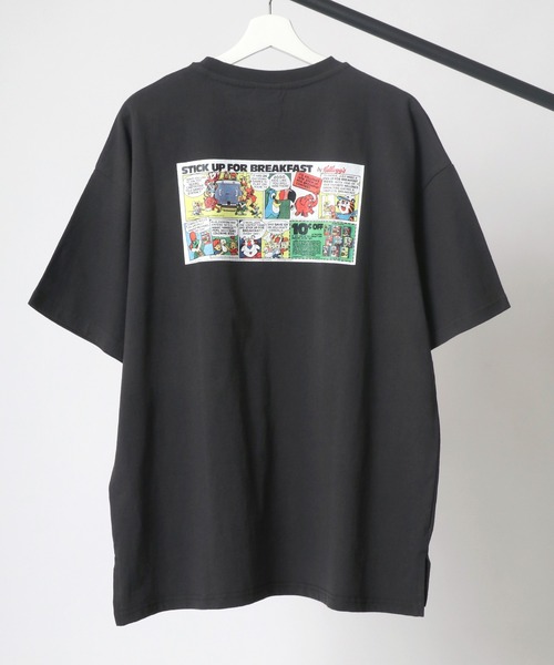 セール ケロッグトニー ザ タイガー アニメイラストバックプリントグラフィックtシャツ Tシャツ カットソー Salong Hameu サロン ハミュー のファッション通販 Zozotown