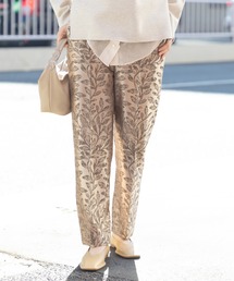 ジャカードパンツ