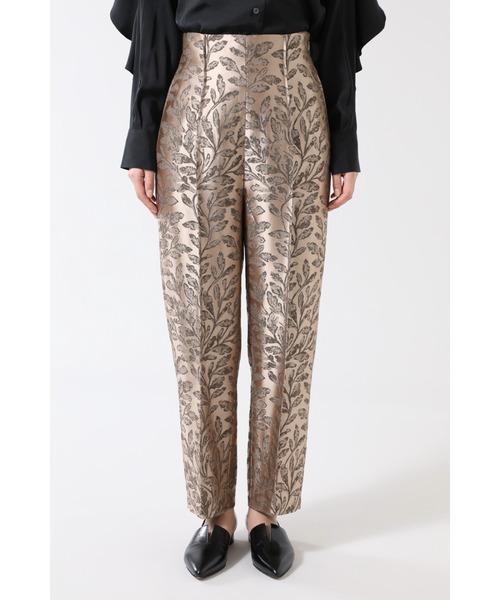 ROSE BUD（ローズバッド）の「ジャカードパンツ（その他パンツ・レディース・ブラウン/グレー・ONE SIZE）」の3枚目の写真