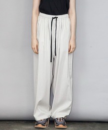 my beautiful landlet | 【my beautiful landlet】 cotton lyocel & linen canvas back warp easy pants(その他パンツ)