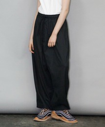 my beautiful landlet | 【my beautiful landlet】 cotton lyocel & linen canvas back warp easy pants(その他パンツ)