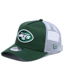 NEW ERA | ＮNEW ERA/ニューエラ キャップ 9FORTY A-Frame トラッカー ニューヨーク・ジェッツ グリーン × チームカラー ホワイトメッシュ12746904(キャップ)